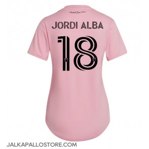 Inter Miami Jordi Alba #18 Kotipaita Naisten 2023-24 Lyhythihainen